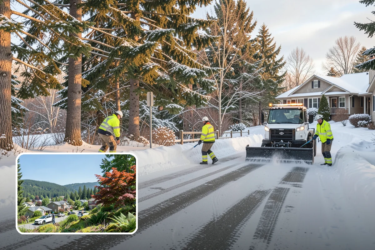 Emergency Commercial Snow Removal in Index, Snohomish County, WA - Rapid mobilization for unexpected storms