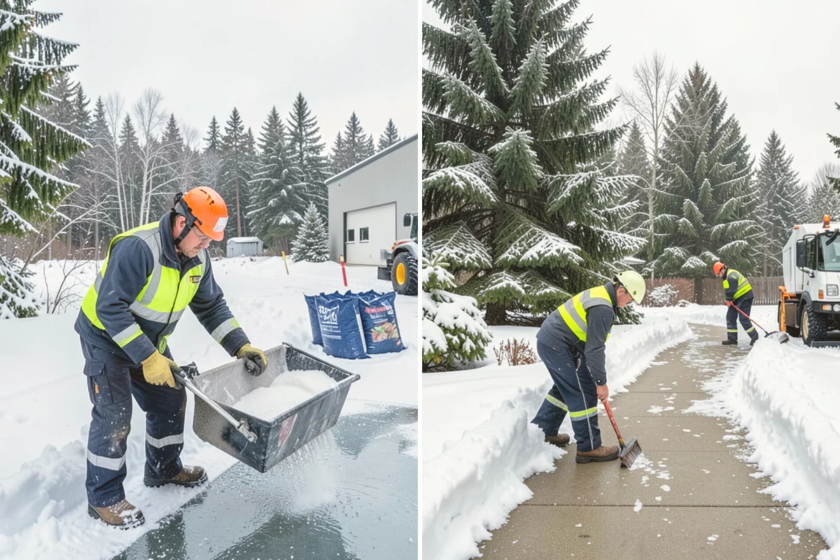 Emergency Commercial Snow Removal in Index, Snohomish County, WA - Take your emergency call and confirm the critical access points