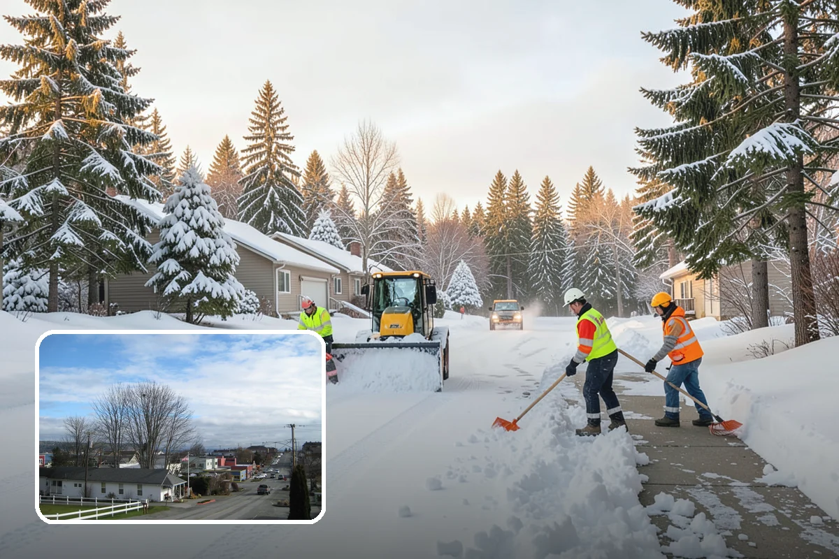 Emergency Commercial Snow Removal in Langley, Island County, WA - Rapid mobilization for unexpected storms