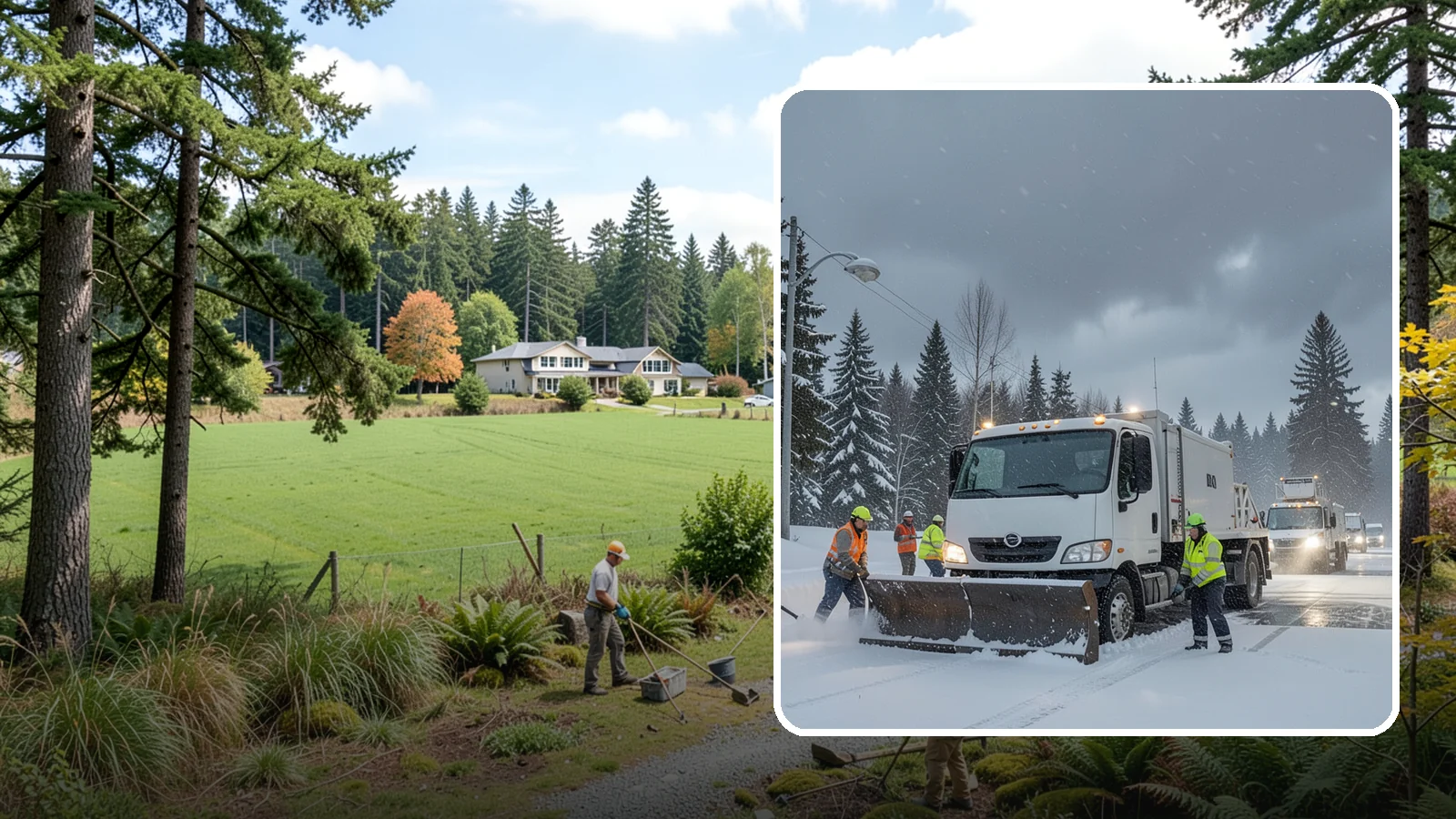 Emergency Commercial Snow Removal in Lyman, Skagit County, WA - Get rapid, on-call snow and ice response when an unexpected storm threatens to shut down your commercial property.
