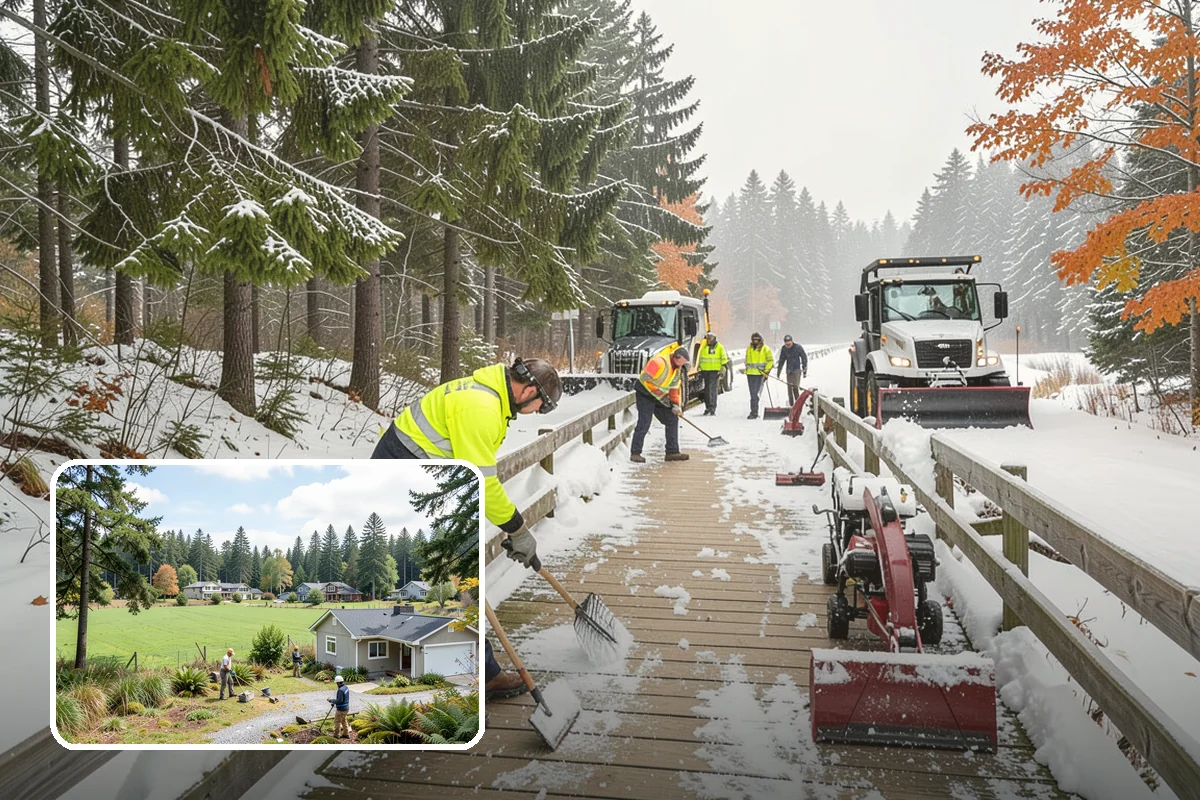Emergency Commercial Snow Removal in Lyman, Skagit County, WA - Rapid mobilization for unexpected storms