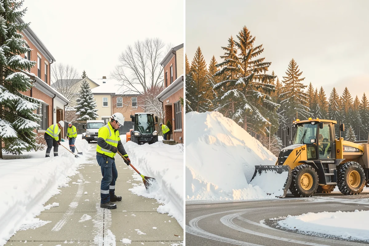Emergency Commercial Snow Removal in Lynnwood, Snohomish County, WA - Take your emergency call and confirm the critical access points