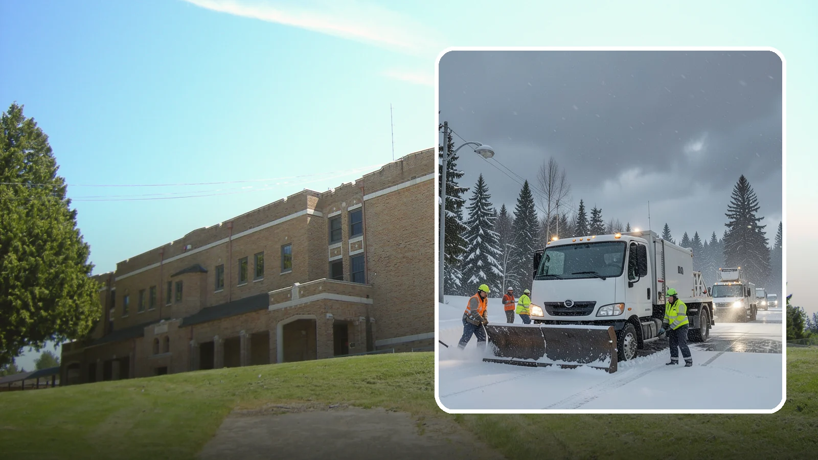 Emergency Commercial Snow Removal in Maple Valley, King County, WA - Get rapid, on-call snow and ice response when an unexpected storm threatens to shut down your commercial property.
