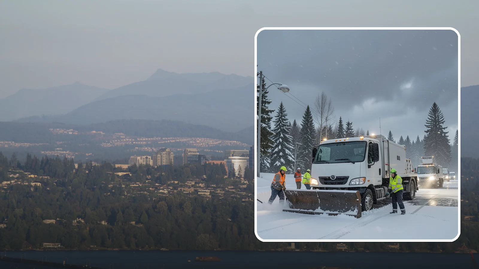 Emergency Commercial Snow Removal in Medina, King County, WA - Get rapid, on-call snow and ice response when an unexpected storm threatens to shut down your commercial property.