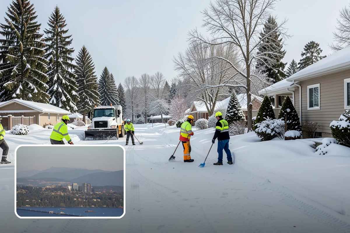 Emergency Commercial Snow Removal in Medina, King County, WA - Rapid mobilization for unexpected storms