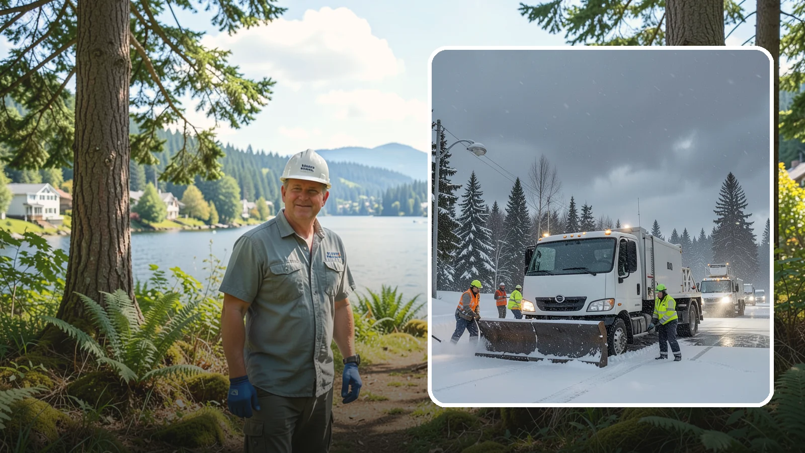 Emergency Commercial Snow Removal in Milton, King County, WA - Get rapid, on-call snow and ice response when an unexpected storm threatens to shut down your commercial property.