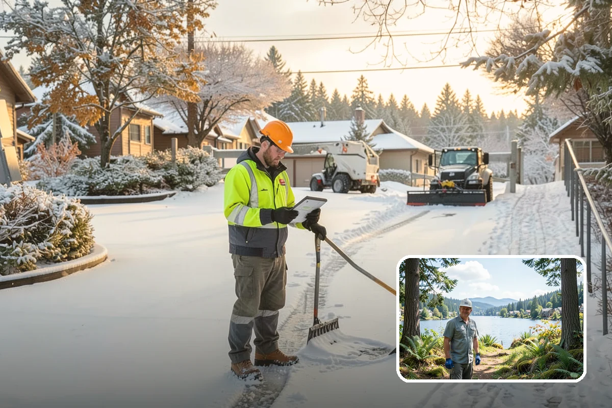 Emergency Commercial Snow Removal in Milton, King County, WA - Rapid mobilization for unexpected storms