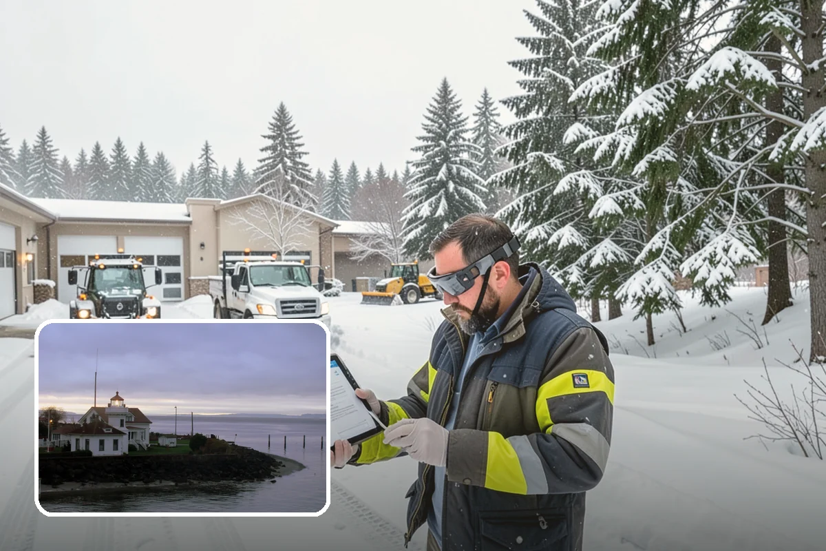 Emergency Commercial Snow Removal in Mukilteo, Snohomish County, WA - Rapid mobilization for unexpected storms