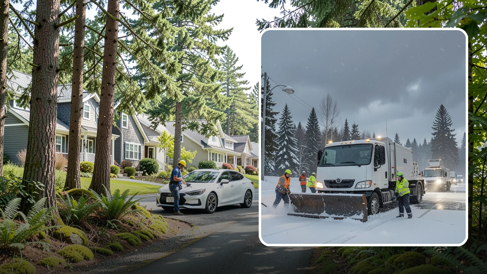Emergency Commercial Snow Removal in Normandy Park, King County, WA - Get rapid, on-call snow and ice response when an unexpected storm threatens to shut down your commercial property.
