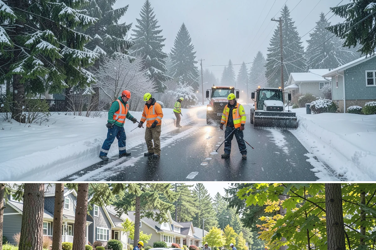 Emergency Commercial Snow Removal in Normandy Park, King County, WA - Emergency response is most in demand during sudden December and January cold snaps that outpace forecasts across the region.