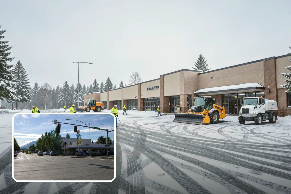 Emergency Commercial Snow Removal in North Bend, King County, WA - Rapid mobilization for unexpected storms