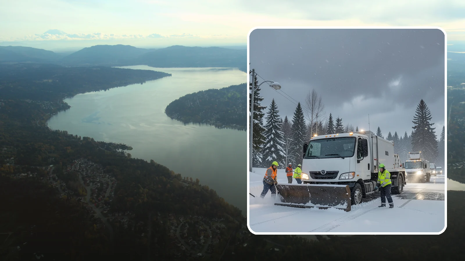 Emergency Commercial Snow Removal in Sammamish, King County, WA - Get rapid, on-call snow and ice response when an unexpected storm threatens to shut down your commercial property.
