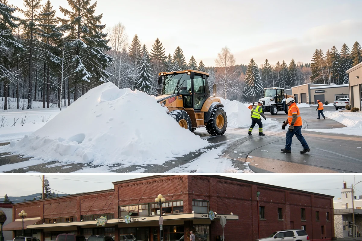 Emergency Commercial Snow Removal in Sedro-Woolley, Skagit County, WA - Emergency response is most in demand during sudden December and January cold snaps that outpace forecasts across the region.