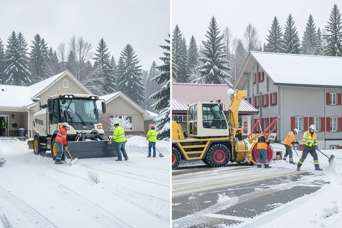 Emergency Commercial Snow Removal in Skykomish, King County, WA - Take your emergency call and confirm the critical access points