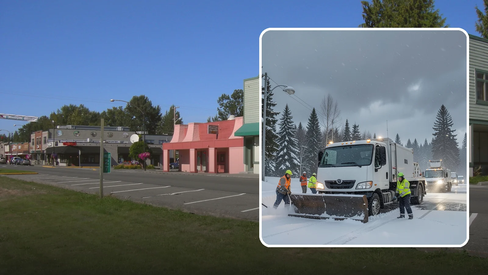 Emergency Commercial Snow Removal in Snoqualmie, King County, WA - Get rapid, on-call snow and ice response when an unexpected storm threatens to shut down your commercial property.