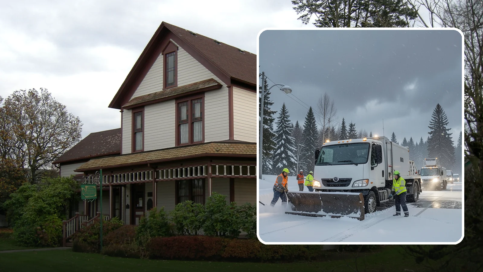 Emergency Commercial Snow Removal in Sumner, Pierce County, WA - Get rapid, on-call snow and ice response when an unexpected storm threatens to shut down your commercial property.