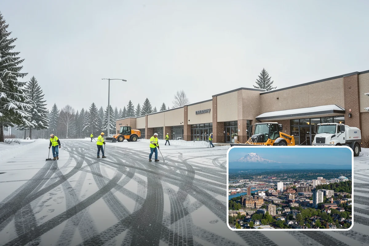 Emergency Commercial Snow Removal in Tacoma, Pierce County, WA - Rapid mobilization for unexpected storms