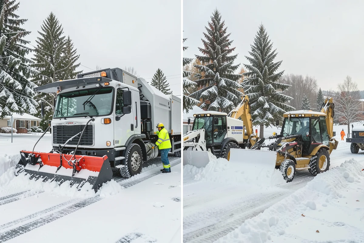 Emergency Commercial Snow Removal in Tacoma, Pierce County, WA - Take your emergency call and confirm the critical access points