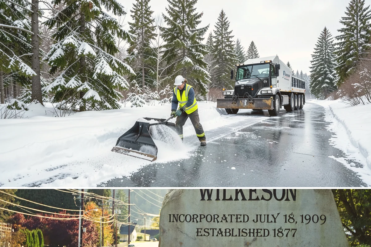 Emergency Commercial Snow Removal in Wilkeson, Pierce County, WA - Emergency response is most in demand during sudden December and January cold snaps that outpace forecasts across the region.