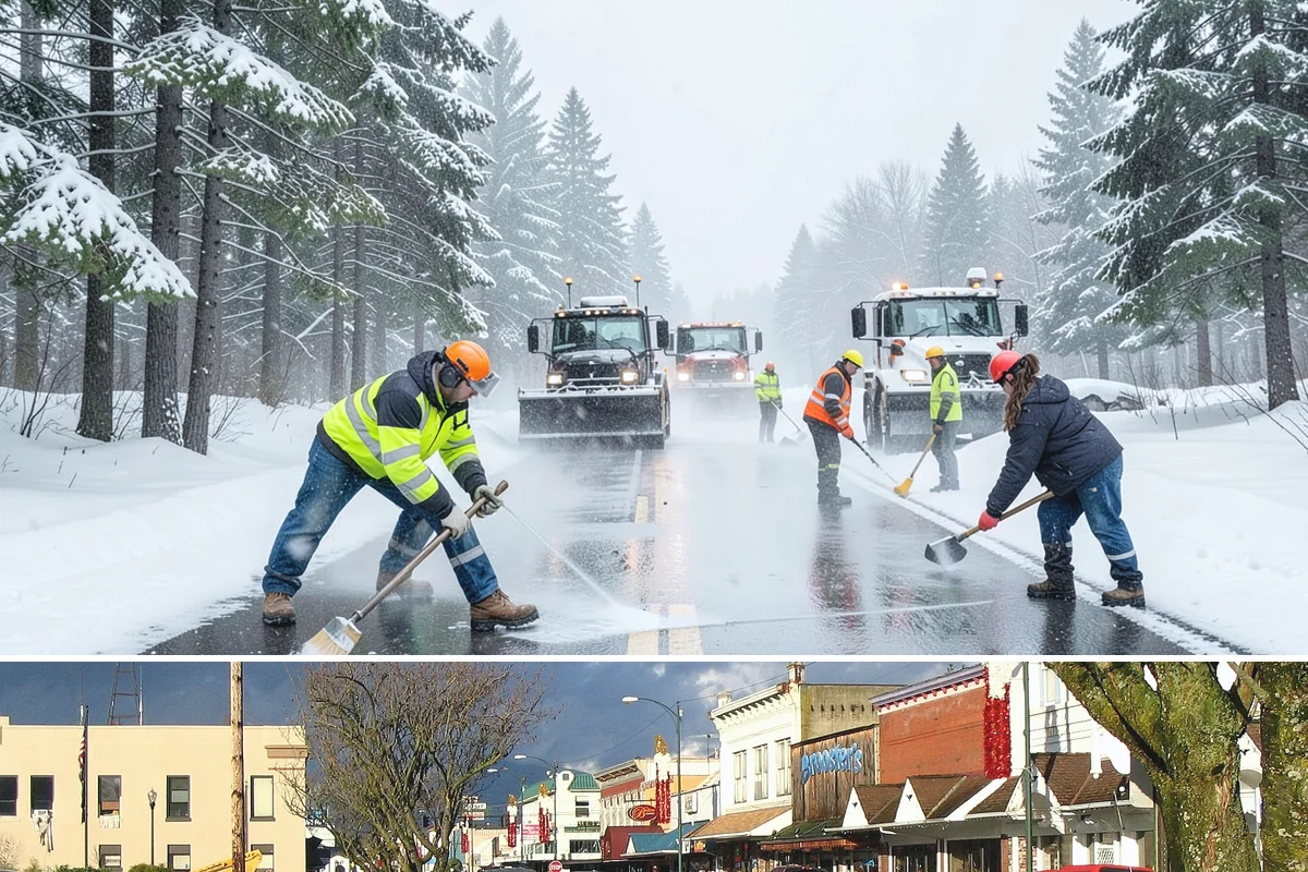 Emergency Deicing in Arlington, Snohomish County, WA - Emergency deicing is available throughout winter whenever freeze-thaw conditions glaze surfaces, most often from November through...