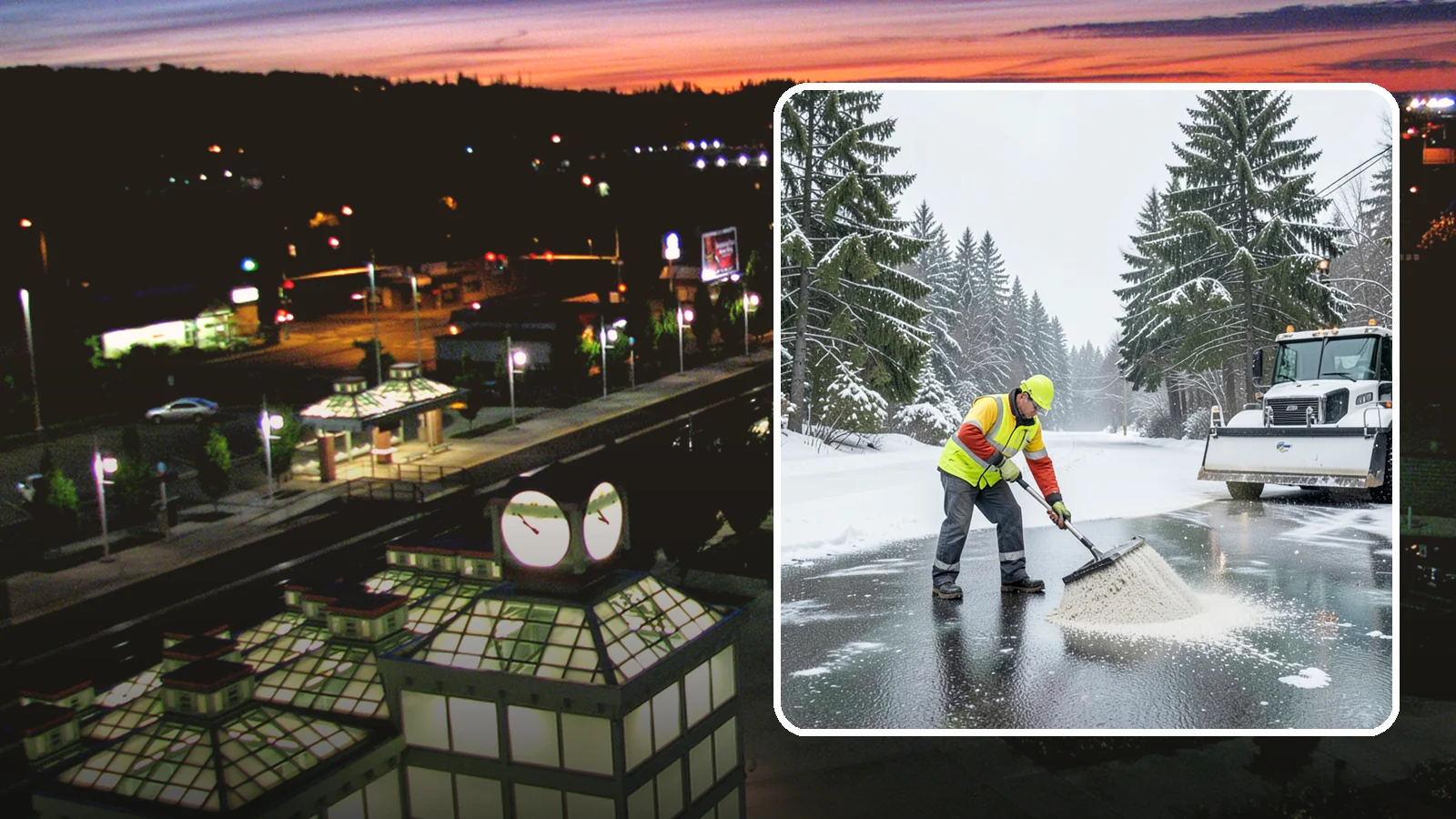 Emergency Deicing in Auburn, King County, WA - We respond fast across Western Washington to treat icy lots, walks, and entrances when a freeze turns your surfaces into a slip...