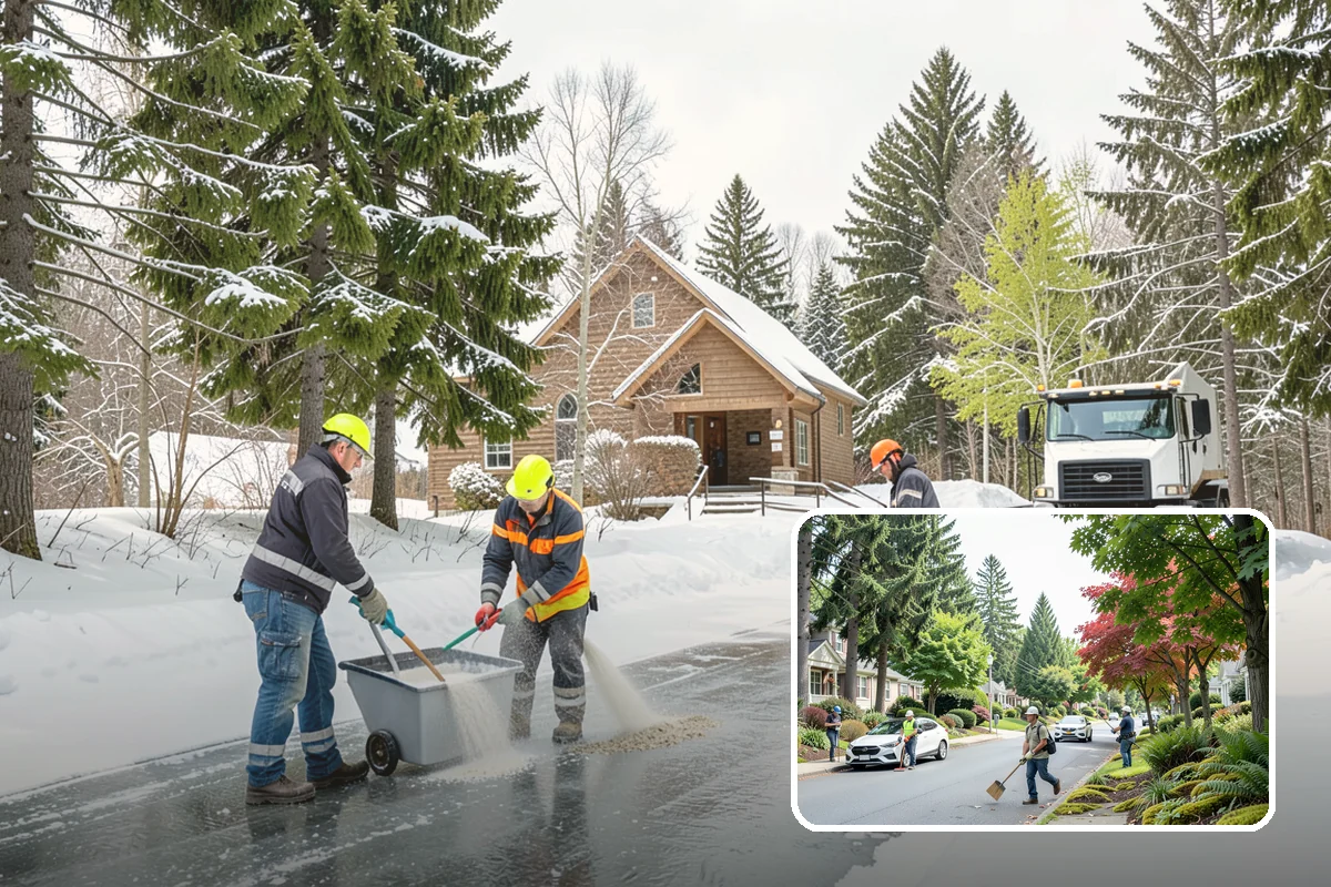 Emergency Deicing in Beaux Arts Village, King County, WA - Rapid response to sudden ice and freeze events