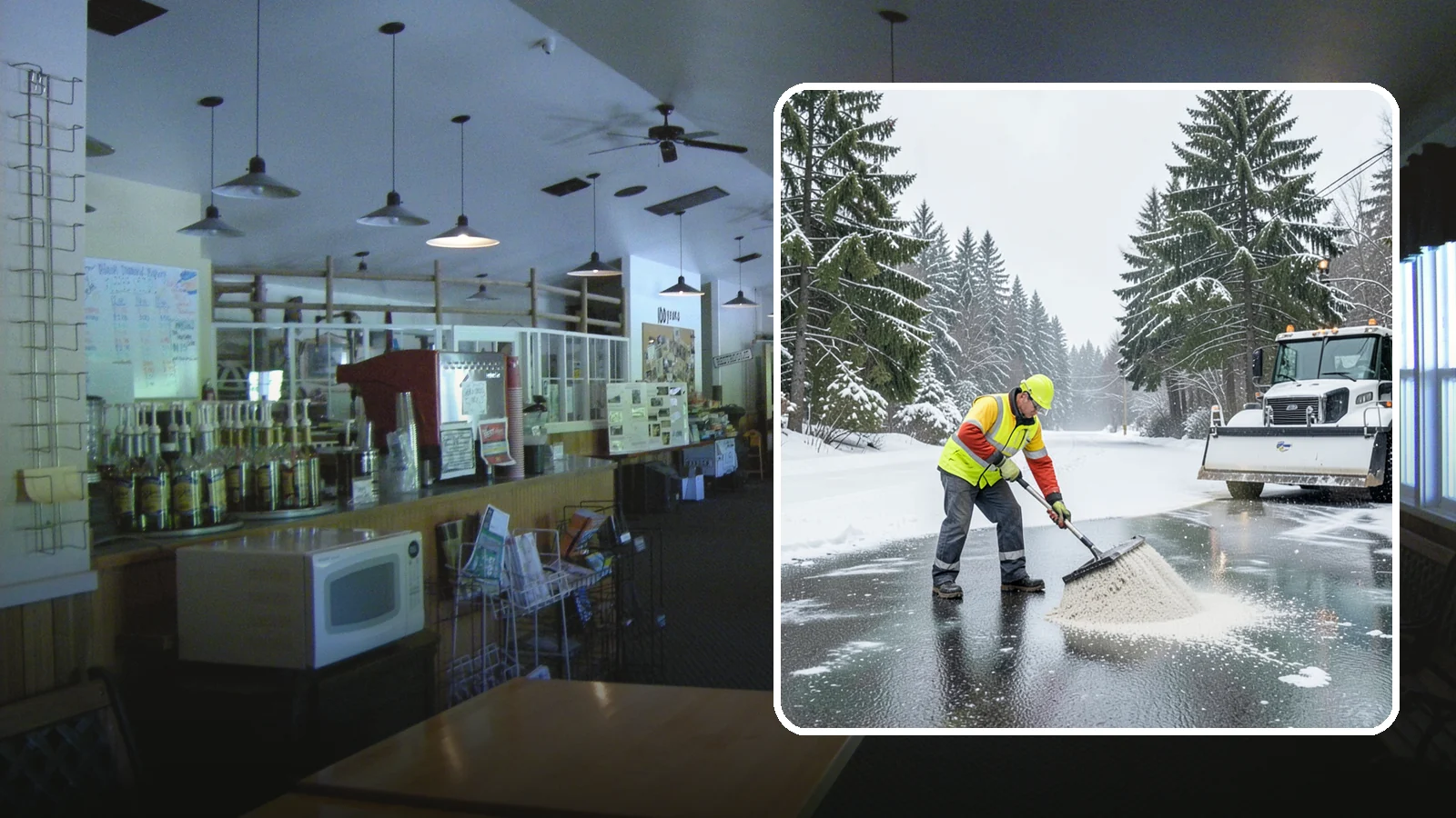Emergency Deicing in Black Diamond, King County, WA - We respond fast across Western Washington to treat icy lots, walks, and entrances when a freeze turns your surfaces into a slip...