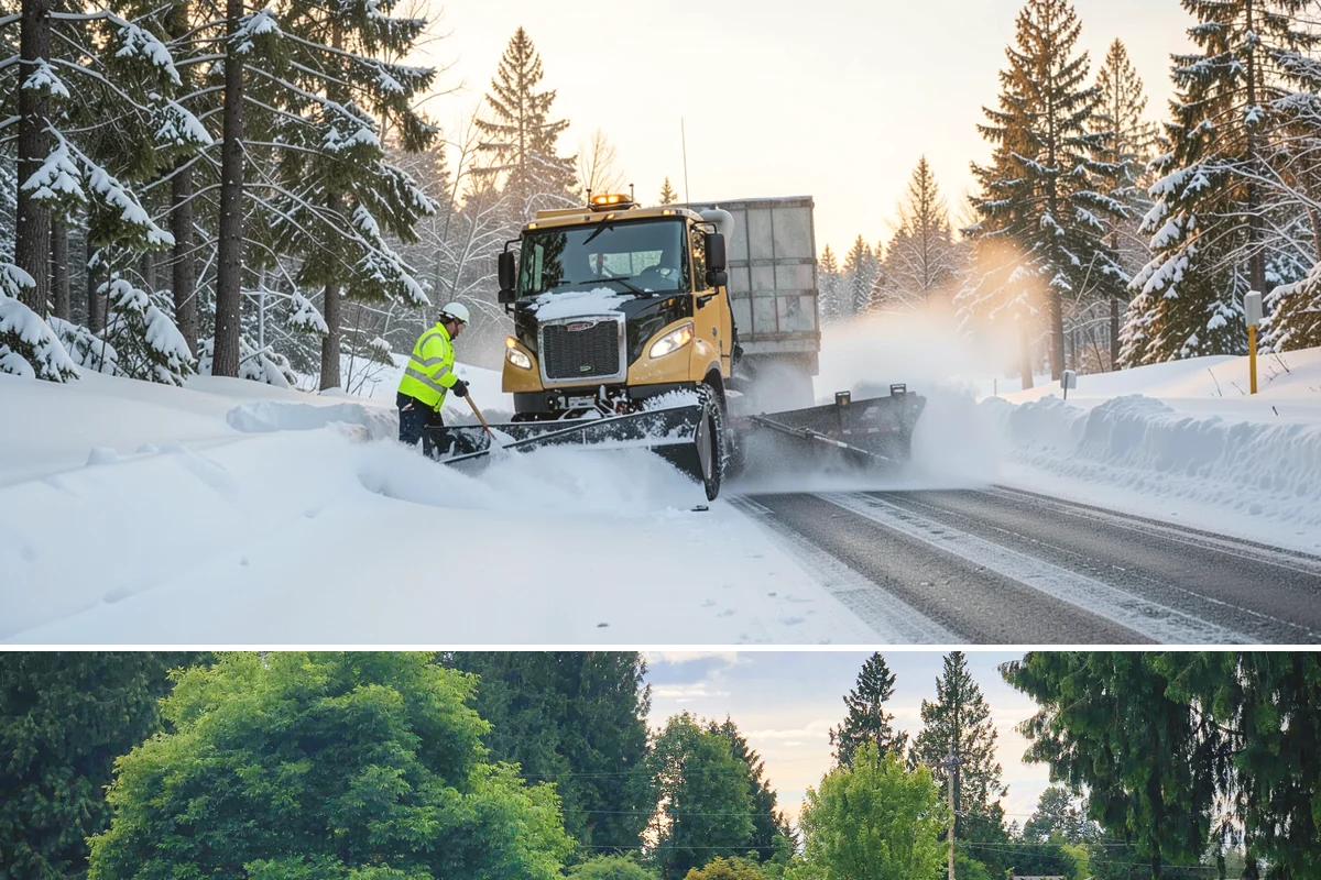 Emergency Deicing in Bonney Lake, Pierce County, WA - Emergency deicing is available throughout winter whenever freeze-thaw conditions glaze surfaces, most often from November through...