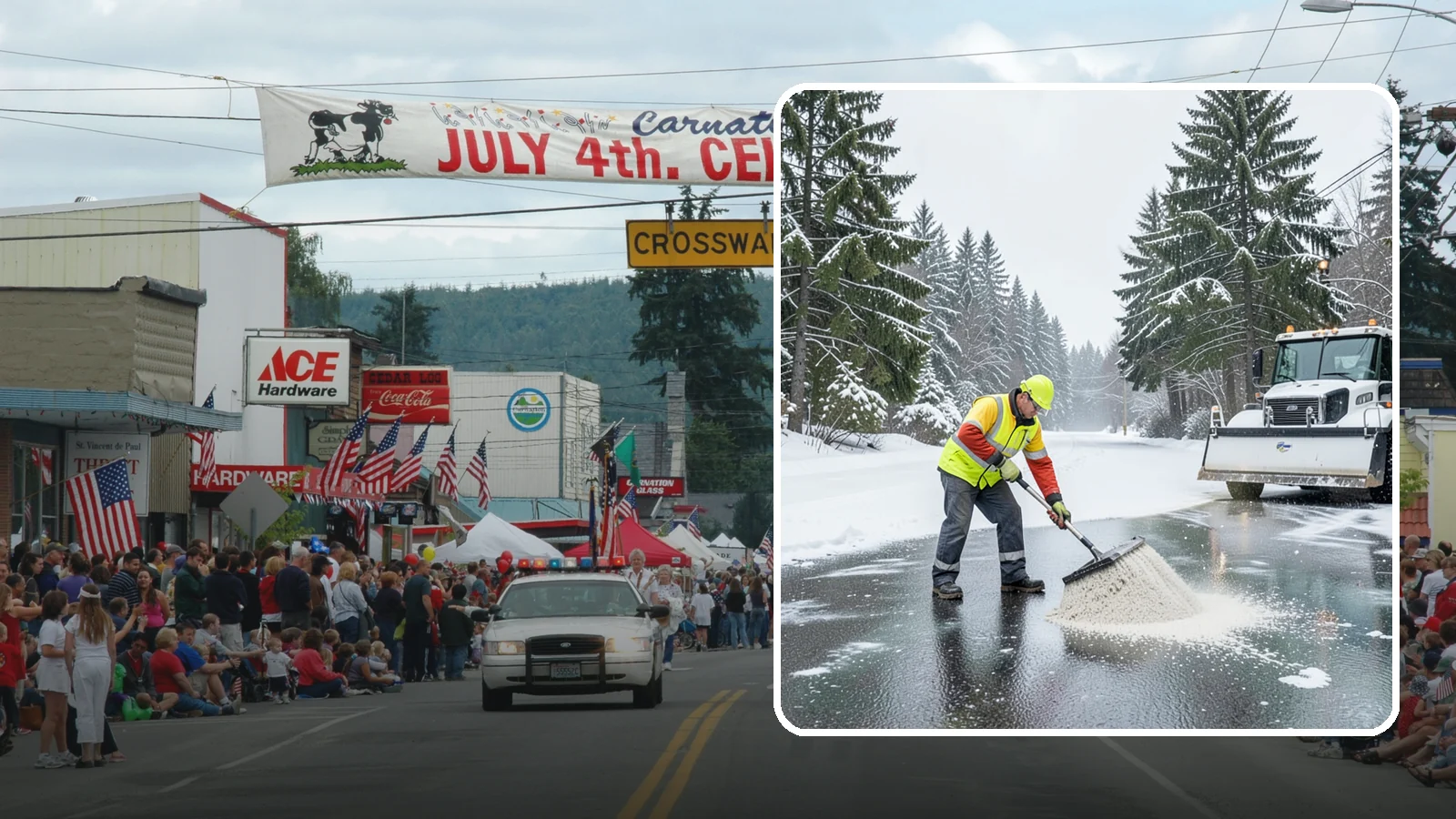 Emergency Deicing in Carnation, King County, WA - We respond fast across Western Washington to treat icy lots, walks, and entrances when a freeze turns your surfaces into a slip...