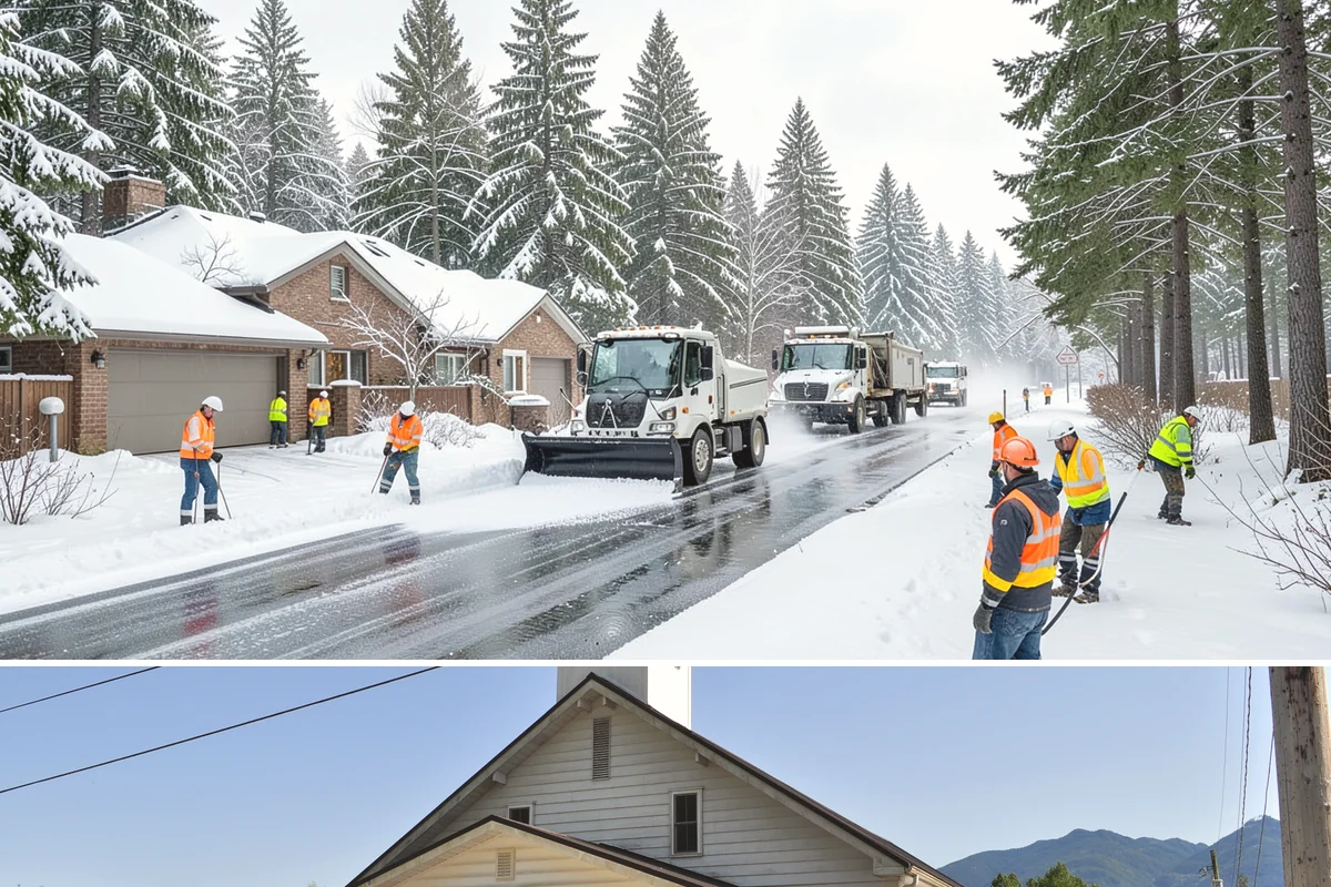 Emergency Deicing in Concrete, Skagit County, WA - Emergency deicing is available throughout winter whenever freeze-thaw conditions glaze surfaces, most often from November through...