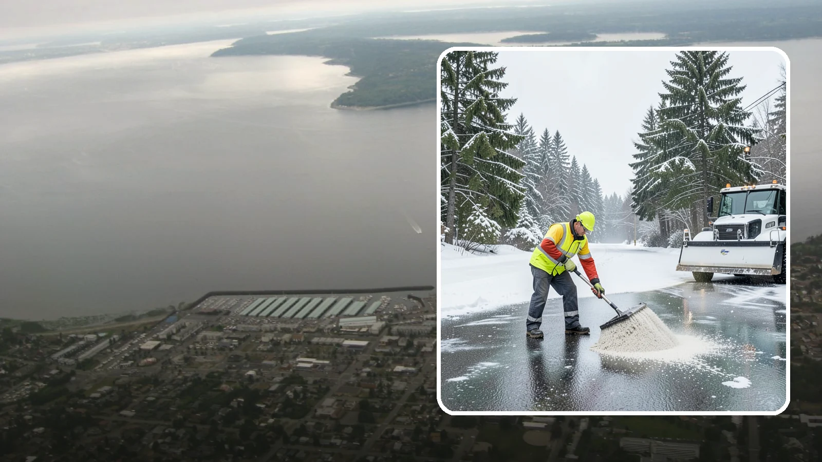 Emergency Deicing in Des Moines, King County, WA - We respond fast across Western Washington to treat icy lots, walks, and entrances when a freeze turns your surfaces into a slip...