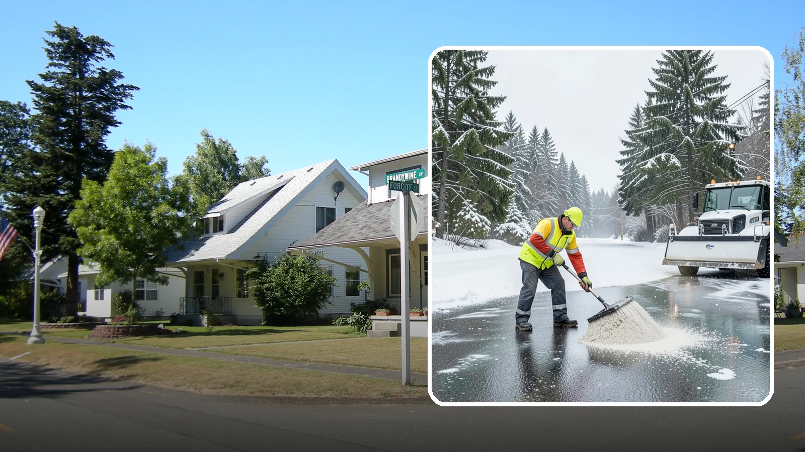Emergency Deicing in DuPont, Pierce County, WA - We respond fast across Western Washington to treat icy lots, walks, and entrances when a freeze turns your surfaces into a slip...