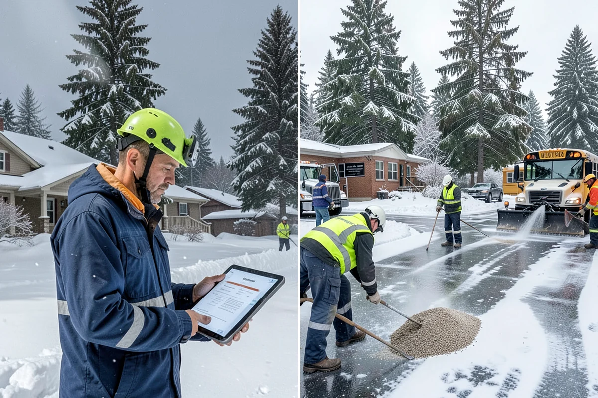 Emergency Deicing in DuPont, Pierce County, WA - Confirm the icy areas and current conditions by phone