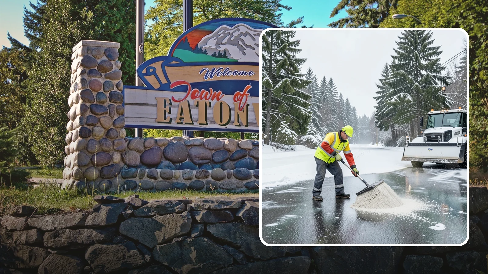 Emergency Deicing in Eatonville, Pierce County, WA - We respond fast across Western Washington to treat icy lots, walks, and entrances when a freeze turns your surfaces into a slip...