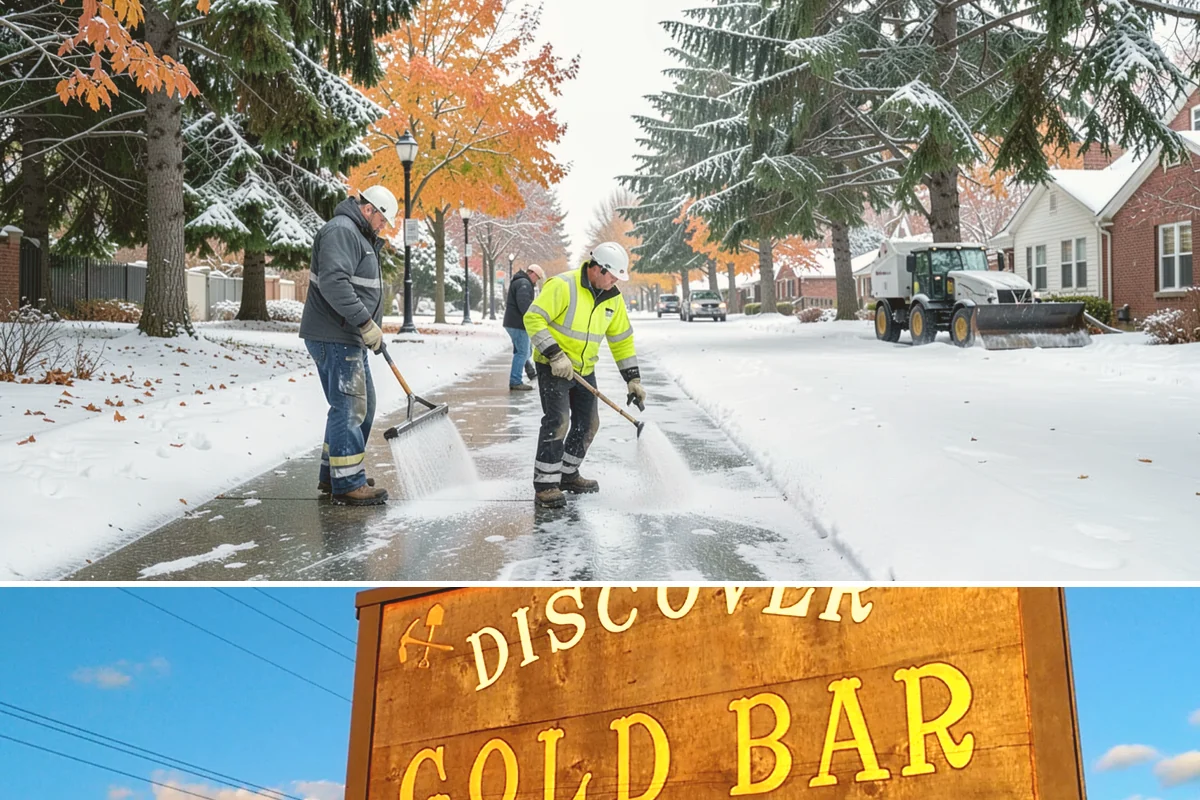 Emergency Deicing in Gold Bar, Snohomish County, WA - Emergency deicing is available throughout winter whenever freeze-thaw conditions glaze surfaces, most often from November through...