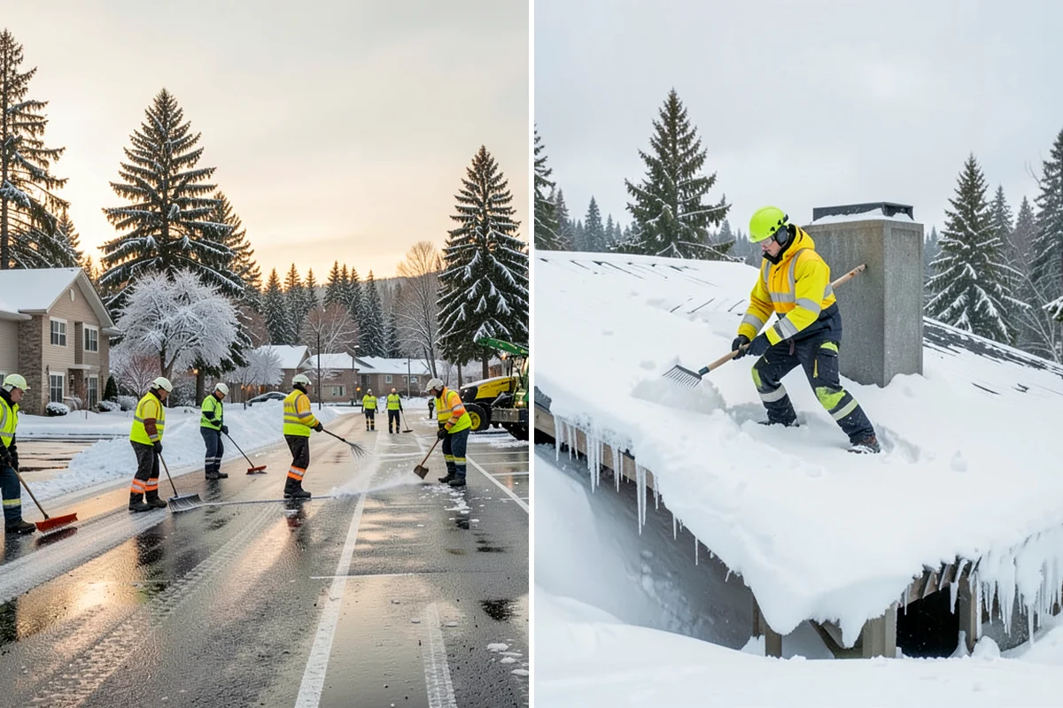 Emergency Deicing in Hunts Point, King County, WA - Confirm the icy areas and current conditions by phone