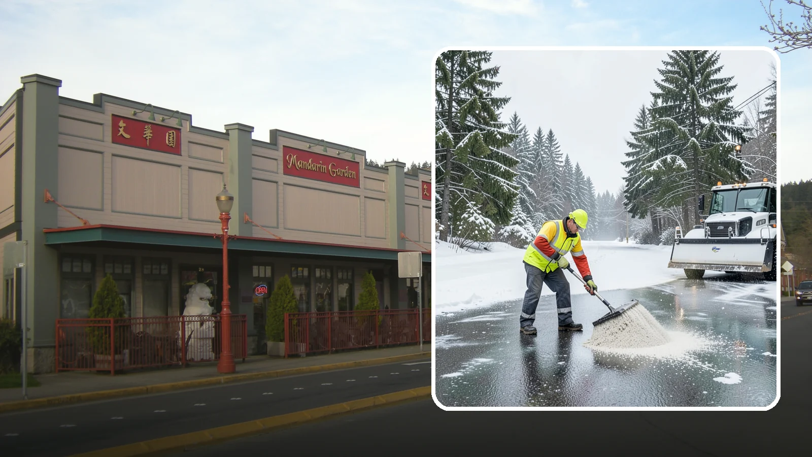 Emergency Deicing in Issaquah, King County, WA - We respond fast across Western Washington to treat icy lots, walks, and entrances when a freeze turns your surfaces into a slip...