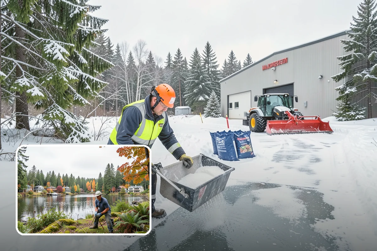 Emergency Deicing in La Conner, Skagit County, WA - Rapid response to sudden ice and freeze events