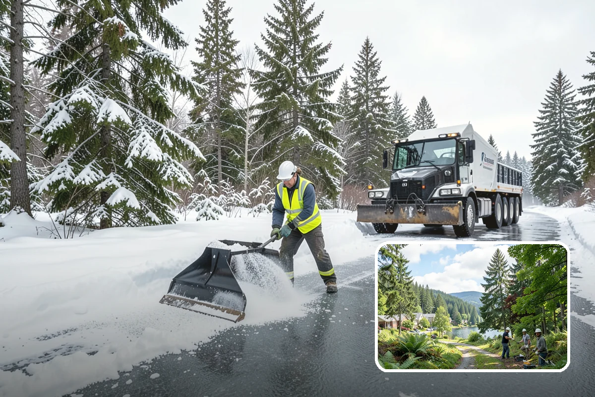 Emergency Deicing in Lake Forest Park, King County, WA - Rapid response to sudden ice and freeze events