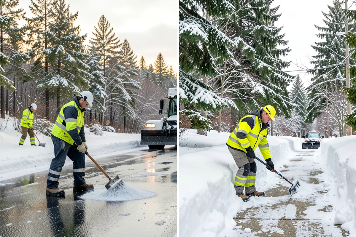 Emergency Deicing in Lake Forest Park, King County, WA - Confirm the icy areas and current conditions by phone