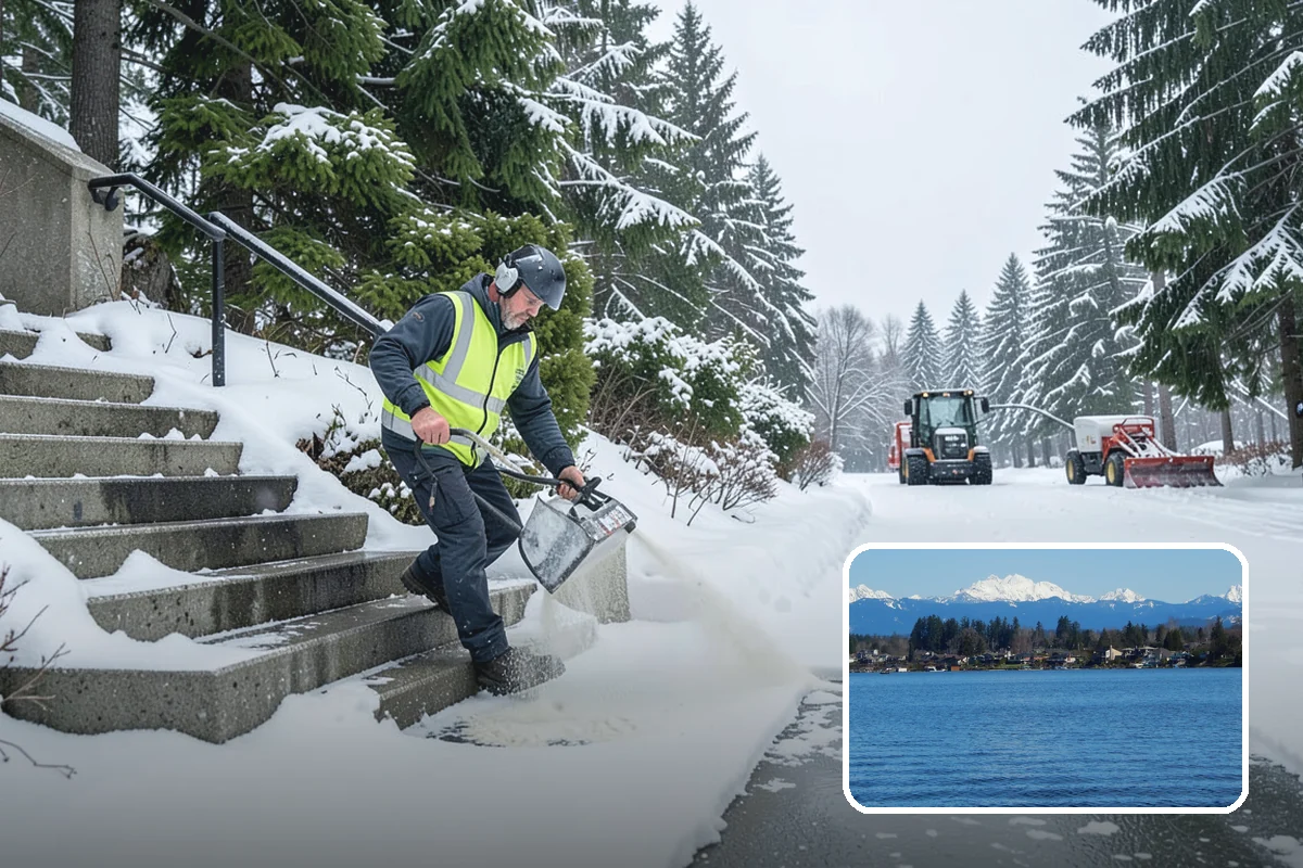Emergency Deicing in Lake Stevens, Snohomish County, WA - Rapid response to sudden ice and freeze events