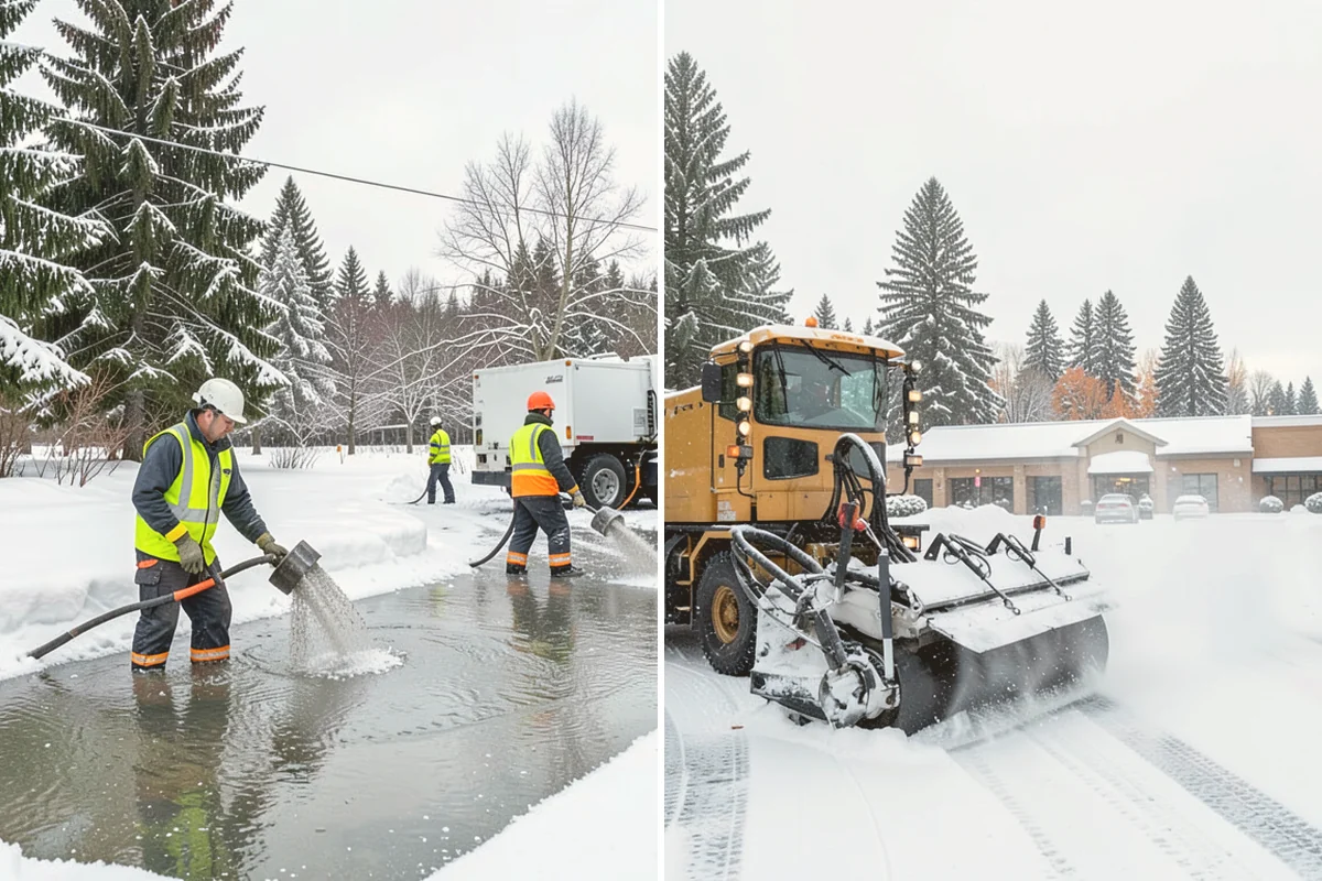 Emergency Deicing in Langley, Island County, WA - Confirm the icy areas and current conditions by phone