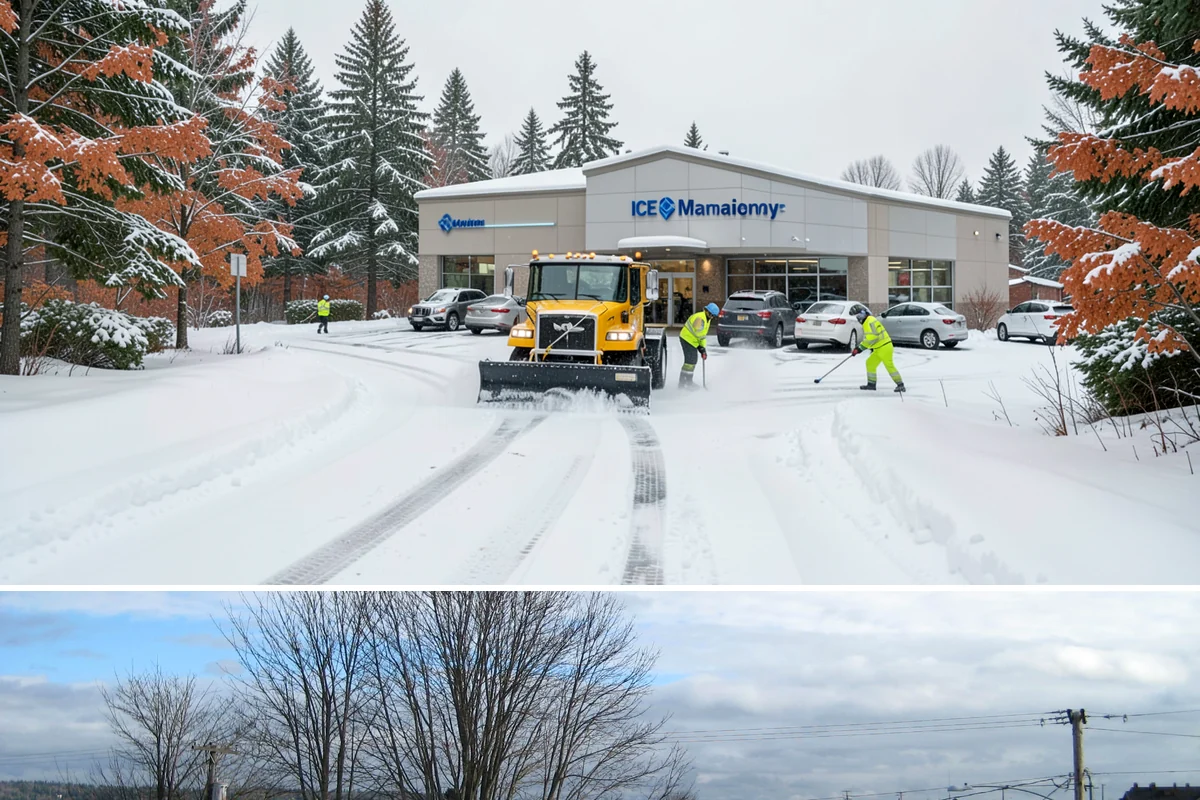 Emergency Deicing in Langley, Island County, WA - Emergency deicing is available throughout winter whenever freeze-thaw conditions glaze surfaces, most often from November through...