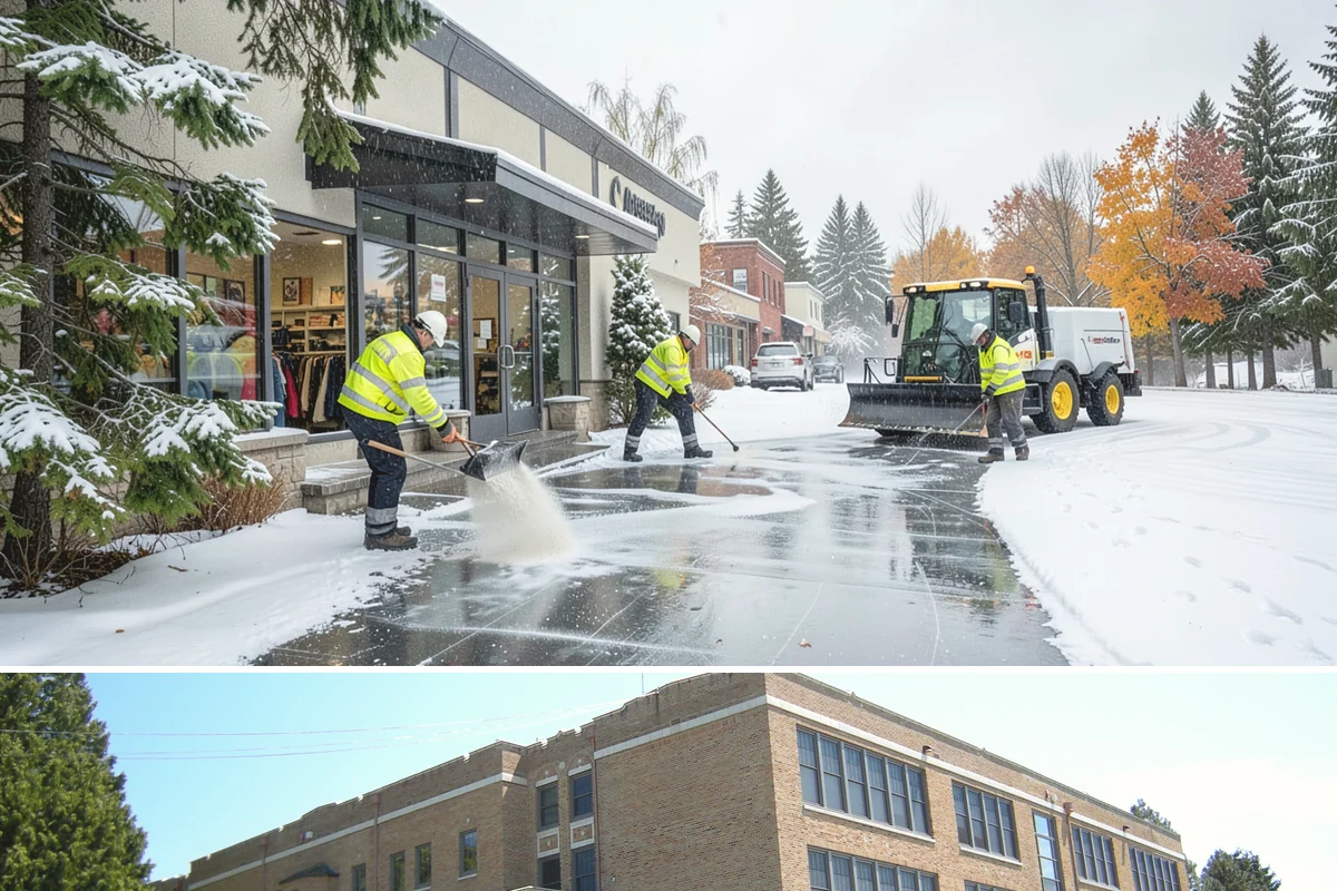 Emergency Deicing in Maple Valley, King County, WA - Emergency deicing is available throughout winter whenever freeze-thaw conditions glaze surfaces, most often from November through...