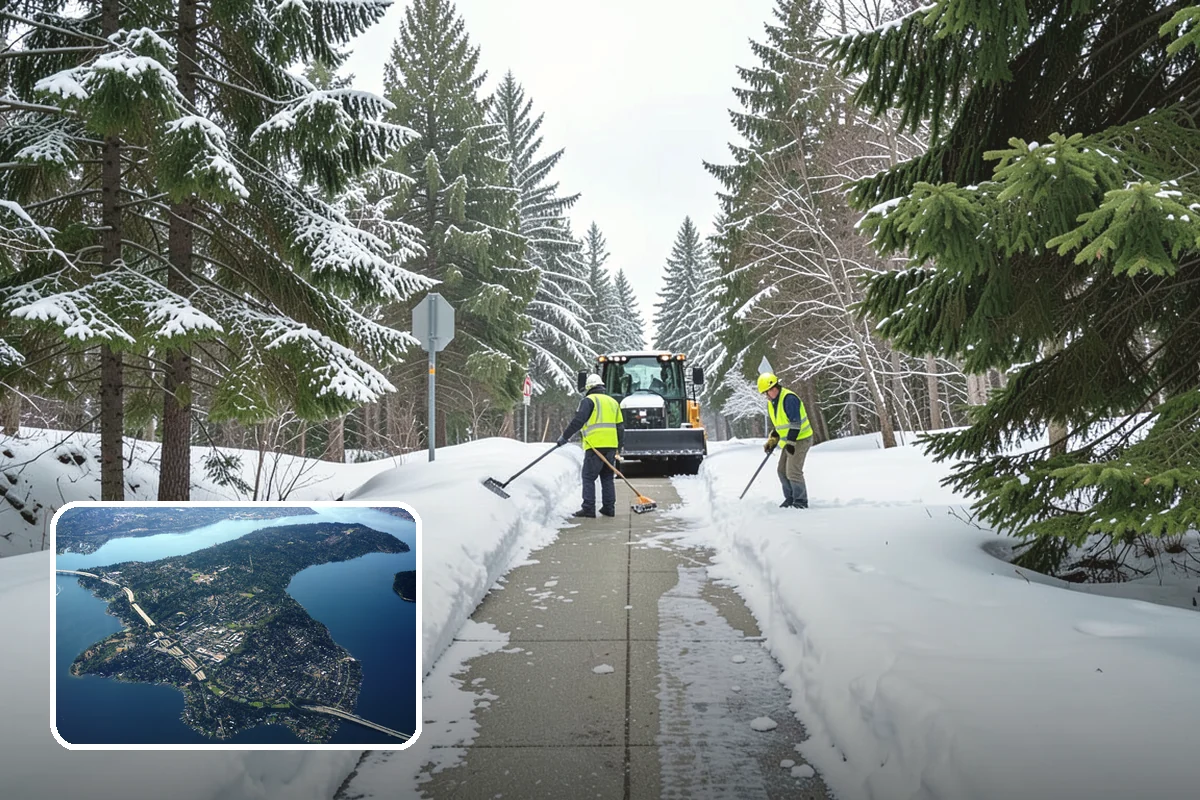 Emergency Deicing in Mercer Island, King County, WA - Rapid response to sudden ice and freeze events