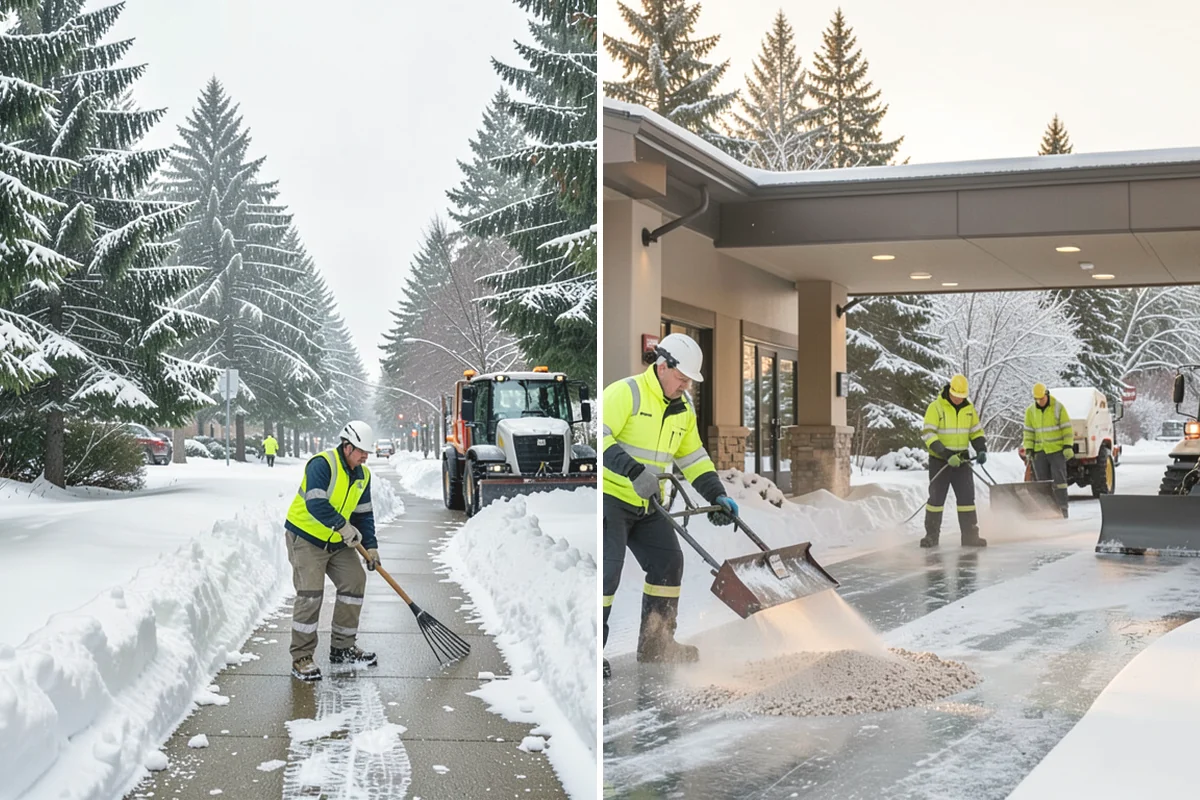 Emergency Deicing in Mill Creek, Snohomish County, WA - Confirm the icy areas and current conditions by phone