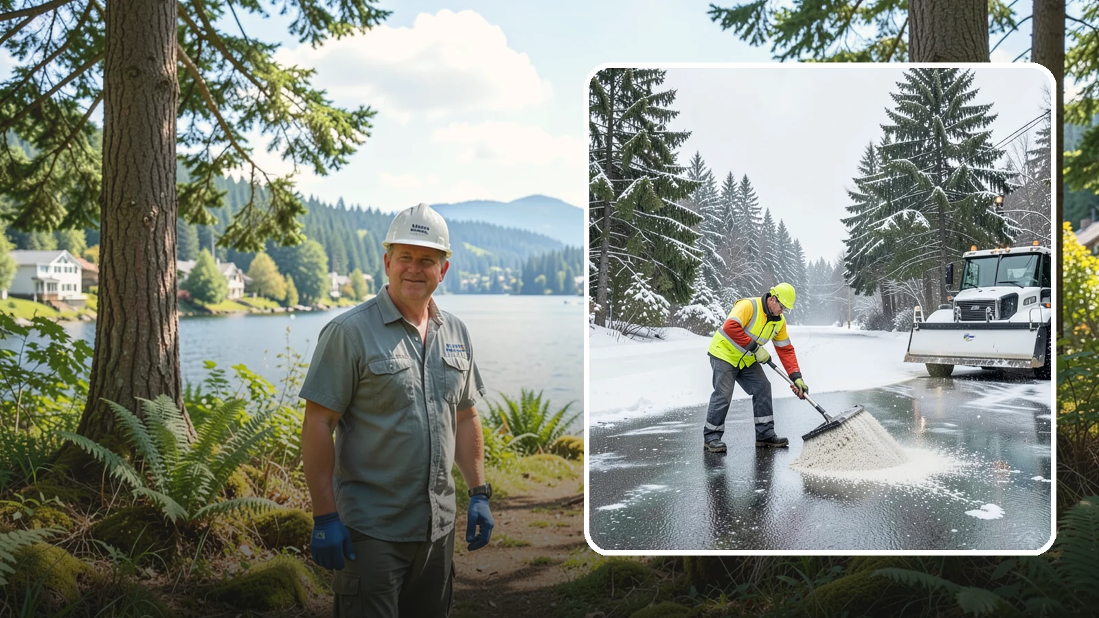 Emergency Deicing in Milton, King County, WA - We respond fast across Western Washington to treat icy lots, walks, and entrances when a freeze turns your surfaces into a slip...