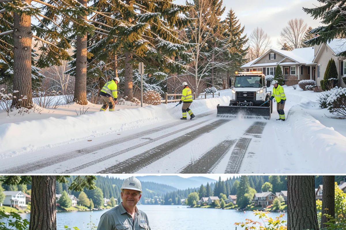 Emergency Deicing in Milton, King County, WA - Emergency deicing is available throughout winter whenever freeze-thaw conditions glaze surfaces, most often from November through...
