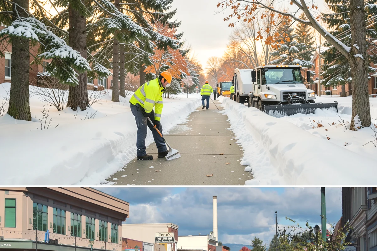 Emergency Deicing in Monroe, Snohomish County, WA - Emergency deicing is available throughout winter whenever freeze-thaw conditions glaze surfaces, most often from November through...