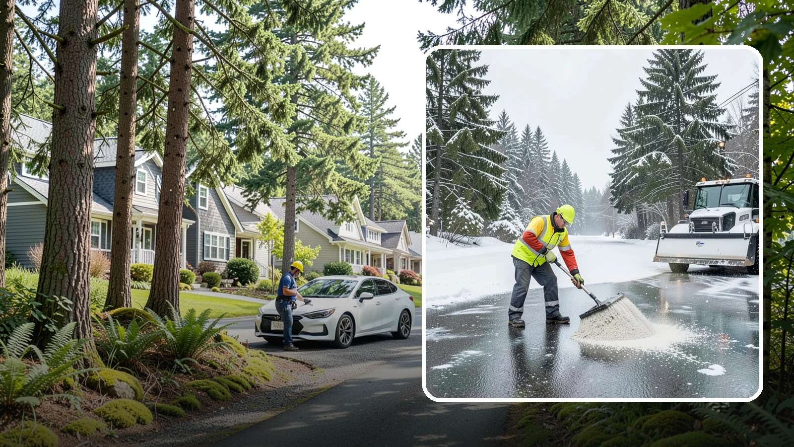 Emergency Deicing in Normandy Park, King County, WA - We respond fast across Western Washington to treat icy lots, walks, and entrances when a freeze turns your surfaces into a slip...